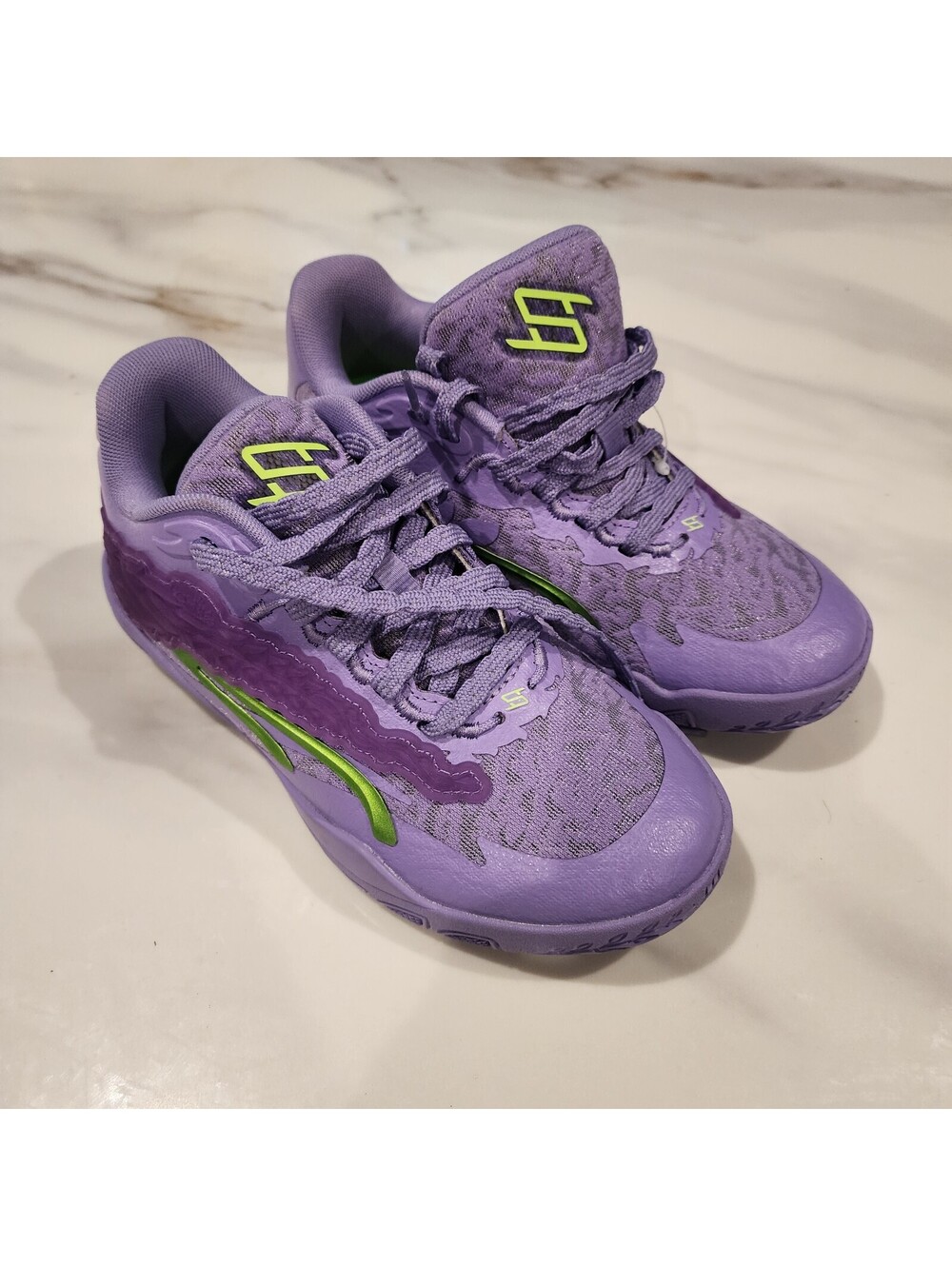 PUMA Stewie 3 Lace Em Up Women’s Basketball Shoes Purple US 6 NWOB